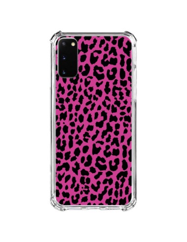 Coque Samsung Galaxy S20 FE Leopard Rose Pink Neon - Mary Nesrala