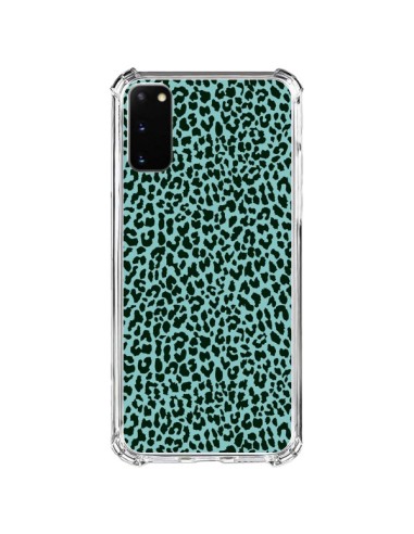 Cover Samsung Galaxy S20 FE Leopardo Turchese Neon - Mary Nesrala