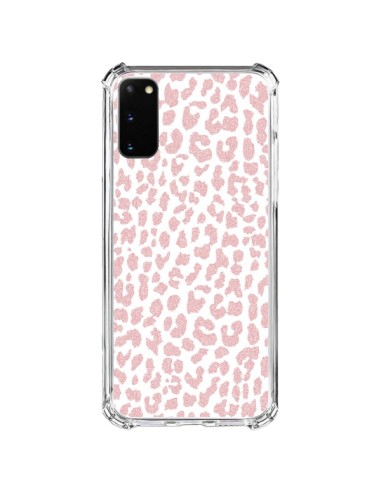 Coque Samsung Galaxy S20 FE Leopard Rose Corail - Mary Nesrala