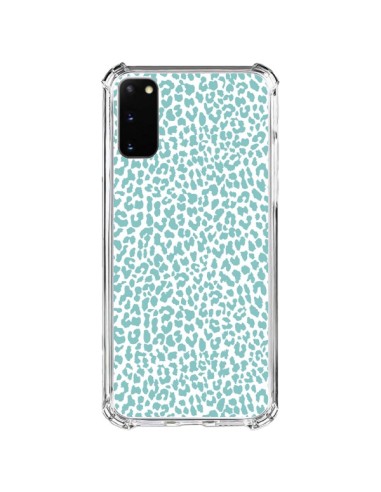 Coque Samsung Galaxy S20 FE Leopard Turquoise - Mary Nesrala