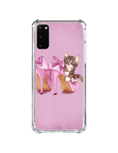 Coque Samsung Galaxy S20 FE Chaton Chat Kitten Chaussure Shoes - Maryline Cazenave