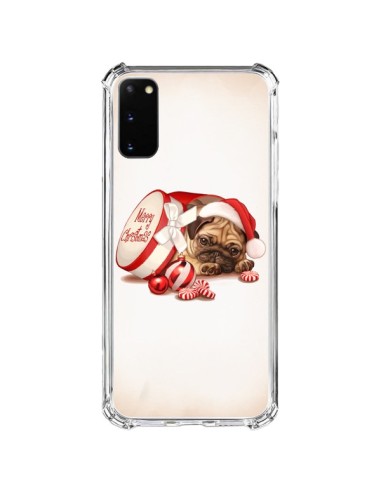 Samsung Galaxy S20 FE Case Dog Santa Claus Christmas Boite - Maryline Cazenave