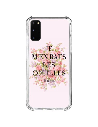 Samsung Galaxy S20 FE Case Je m'en bats les couilles Bisous - Maryline Cazenave