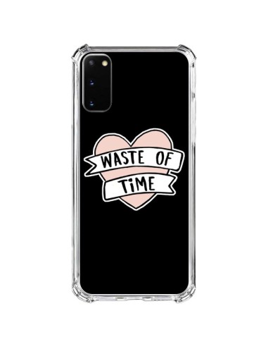 Coque Samsung Galaxy S20 FE Waste of Time Coeur - Maryline Cazenave