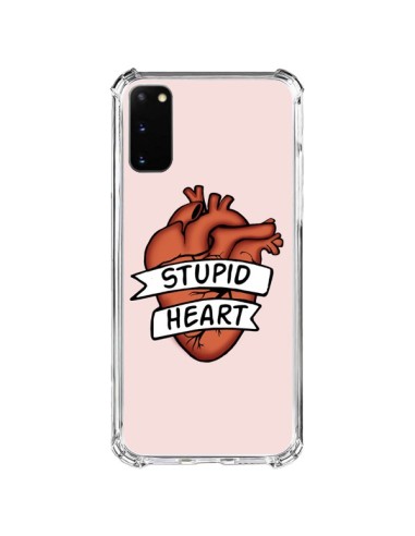 Coque Samsung Galaxy S20 FE Stupid Heart Coeur - Maryline Cazenave