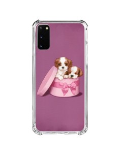 Coque Samsung Galaxy S20 FE Chien Dog Boite Noeud - Maryline Cazenave