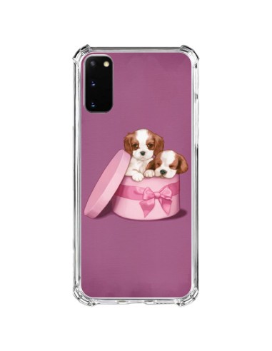 Coque Samsung Galaxy S20 FE Chien Dog Boite Noeud - Maryline Cazenave