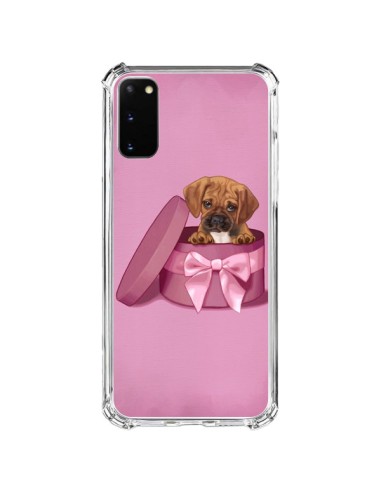 Coque Samsung Galaxy S20 FE Chien Dog Boite Noeud Triste - Maryline Cazenave