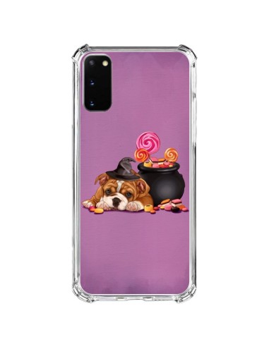 Samsung Galaxy S20 FE Case Dog Halloween Strega Calderone Bonbon - Maryline Cazenave