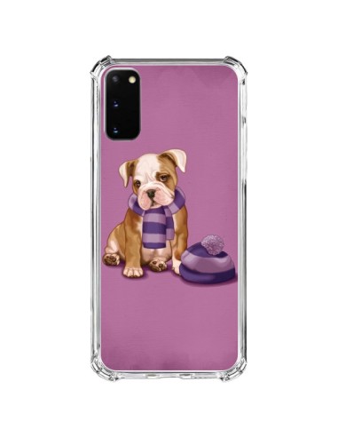 Coque Samsung Galaxy S20 FE Chien Dog Echarpe Bonnet Froid Hiver - Maryline Cazenave