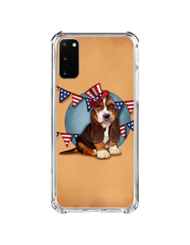 Cover Samsung Galaxy S20 FE Cane USA Americano - Maryline Cazenave