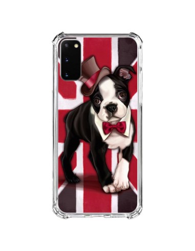 Samsung Galaxy S20 FE Case Dog Inglese UK British Gentleman - Maryline Cazenave