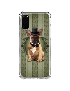 Samsung Galaxy S20 FE Case Dog Bulldog Bow tie Cappello - Maryline Cazenave