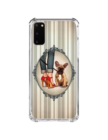 Coque Samsung Galaxy S20 FE Lady Jambes Chien Dog - Maryline Cazenave