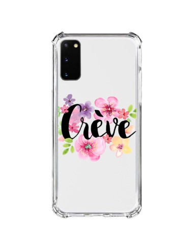 Samsung Galaxy S20 FE Case Crève Flowers Clear - Maryline Cazenave