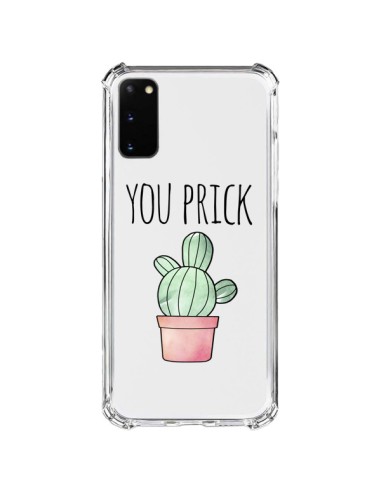 Coque Samsung Galaxy S20 FE You Prick Cactus Transparente - Maryline Cazenave