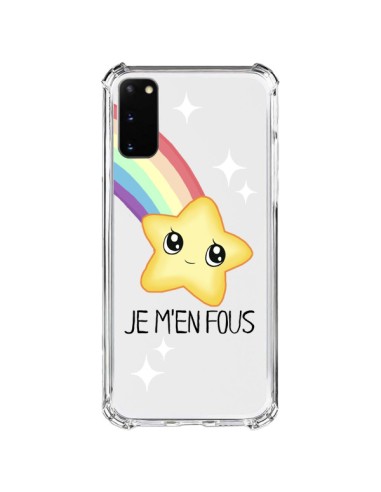 Samsung Galaxy S20 FE Case Stella Etoile Je M'en Fous Clear - Maryline Cazenave