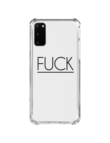 Samsung Galaxy S20 FE Case Fuck Clear - Maryline Cazenave