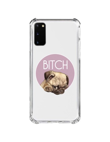 Coque Samsung Galaxy S20 FE Bulldog Bitch Transparente - Maryline Cazenave