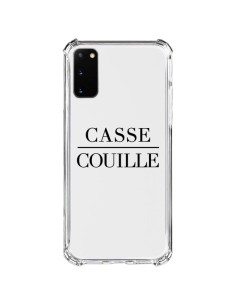 Coque Samsung Galaxy S20 FE Casse Couille Transparente - Maryline Cazenave