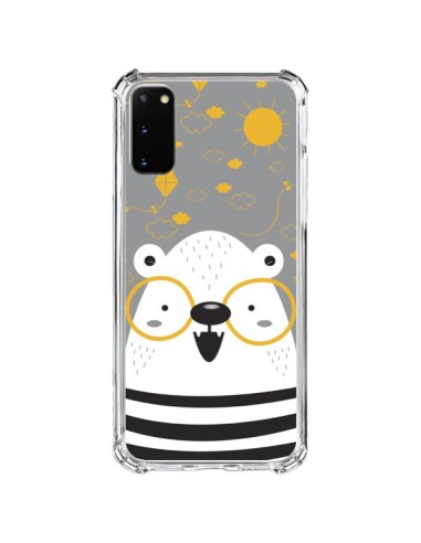 Cover Samsung Galaxy S20 FE Orso con occhiali - Maria Jose Da Luz