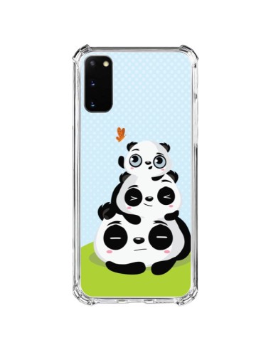 Coque Samsung Galaxy S20 FE Panda Famille - Maria Jose Da Luz