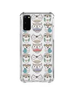 Samsung Galaxy S20 FE Case Owls Clear - Maria Jose Da Luz