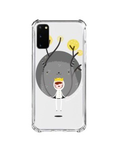 Coque Samsung Galaxy S20 FE Monstre Princesse Transparente - Maria Jose Da Luz
