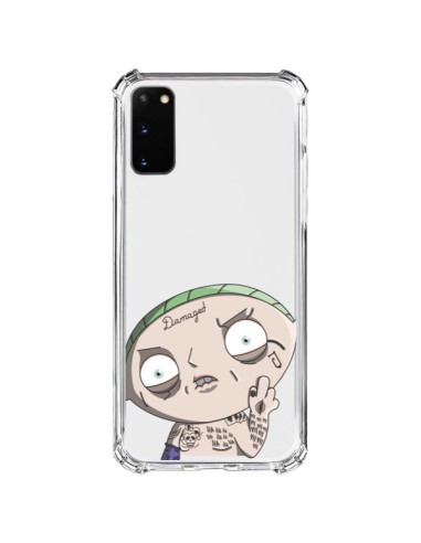 Coque Samsung Galaxy S20 FE Stewie Joker Suicide Squad Transparente - Mikadololo