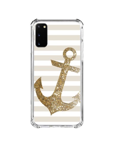 Samsung Galaxy S20 FE Case Ancora Marina Oro - Monica Martinez