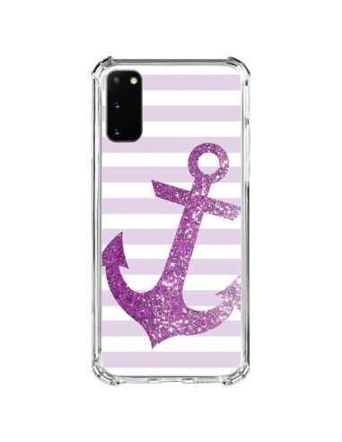 Samsung Galaxy S20 FE Case Ancora Marina Pink - Monica Martinez