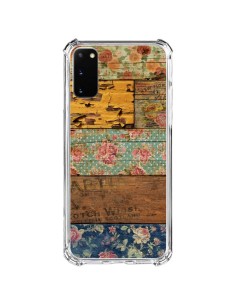 Coque Samsung Galaxy S20 FE Barocco Style Bois - Maximilian San