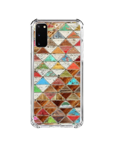 Cover Samsung Galaxy S20 FE Amore Pattern Triangolo - Maximilian San