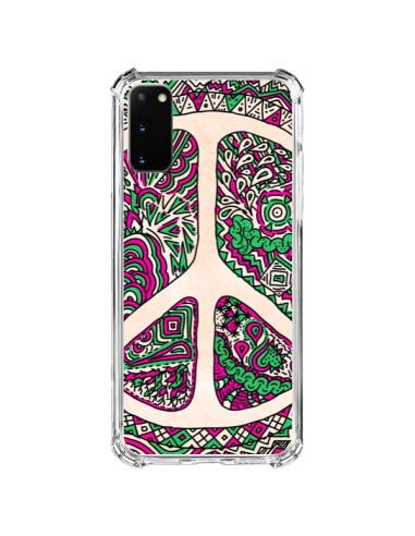 Cover Samsung Galaxy S20 FE Peace and Amore Azteco Vaniglia - Maximilian San