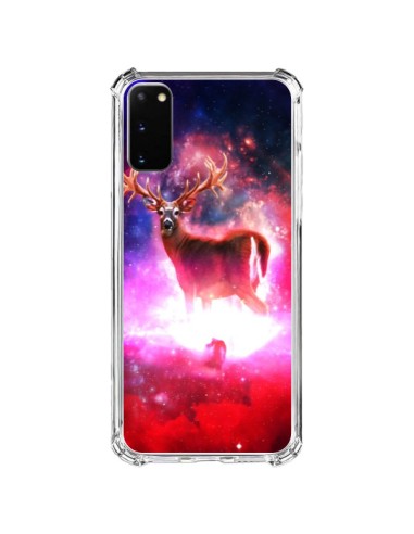 Coque Samsung Galaxy S20 FE Cosmic Deer Cerf Galaxy - Maximilian San