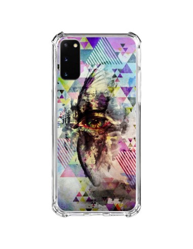 Cover Samsung Galaxy S20 FE Occhio Triangolo Cry Bird - Maximilian San