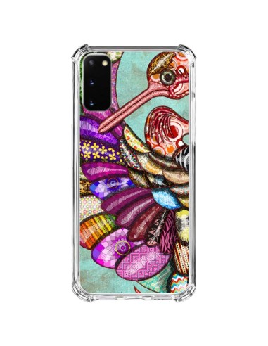 Samsung Galaxy S20 FE Case Peacock Multicolor Bird - Maximilian San