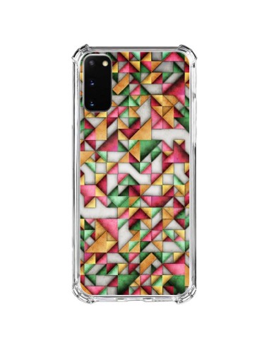 Coque Samsung Galaxy S20 FE Azteque Triangle Geometric World - Maximilian San