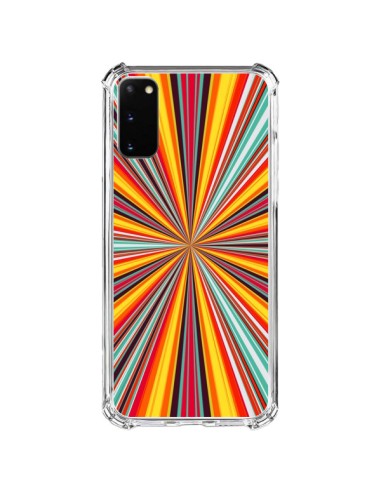 Samsung Galaxy S20 FE Case Orizzonte Bandes Multicolors - Maximilian San