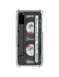 Cover Samsung Galaxy S20 FE Cassette Words K7 - Maximilian San