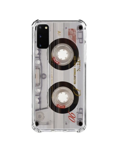 Coque Samsung Galaxy S20 FE Cassette Transparente K7 - Maximilian San