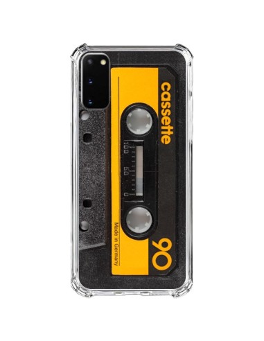 Coque Samsung Galaxy S20 FE Yellow Cassette K7 - Maximilian San