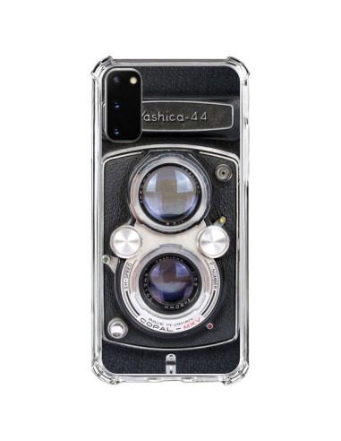Coque Samsung Galaxy S20 FE Vintage Camera Yashica 44 Appareil Photo - Maximilian San