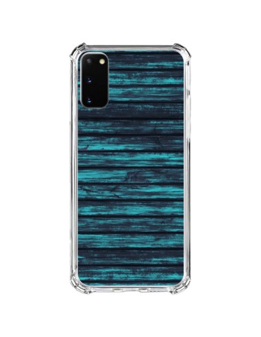 Samsung Galaxy S20 FE Case Luna Blue Wood Wood - Maximilian San