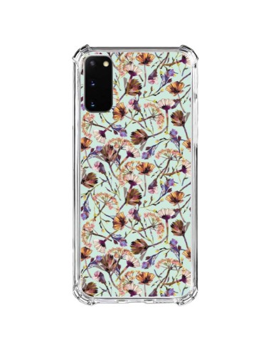 Samsung Galaxy S20 FE Case Dry Blue Flowers - Ninola Design