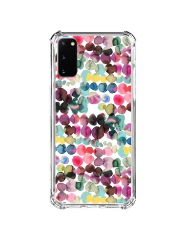 Cover Samsung Galaxy S20 FE Gradient Tropical Color Linee - Ninola Design