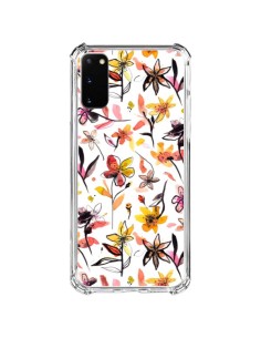 Samsung Galaxy S20 FE Case Ink Bleeding Dots Pink - Ninola Design