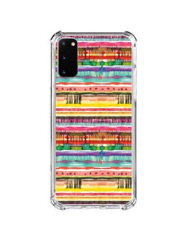 Cover Samsung Galaxy S20 FE Ink Dust Blu - Ninola Design