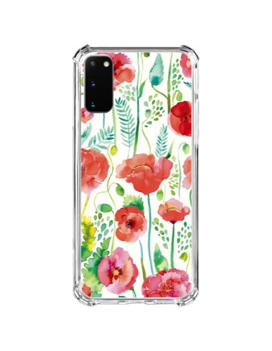 Cover Samsung Galaxy S20 FE Pianeti Costellazioni Rosa- Ninola Design