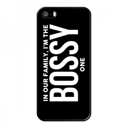 Coque In our family i'm the Bossy one pour iPhone 5 et 5S - Jonathan Perez Coque In our family i'm the Bossy one pour iPhone 5 et 5S - Jonathan Perez
